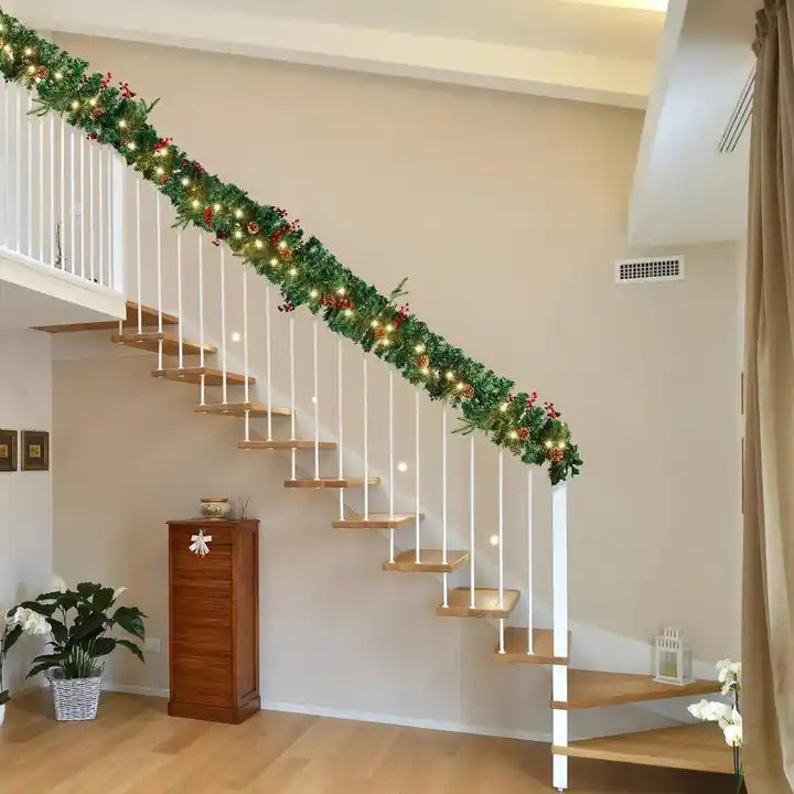 Ghirlanda Decorativă de Craciun LED de 270 cm