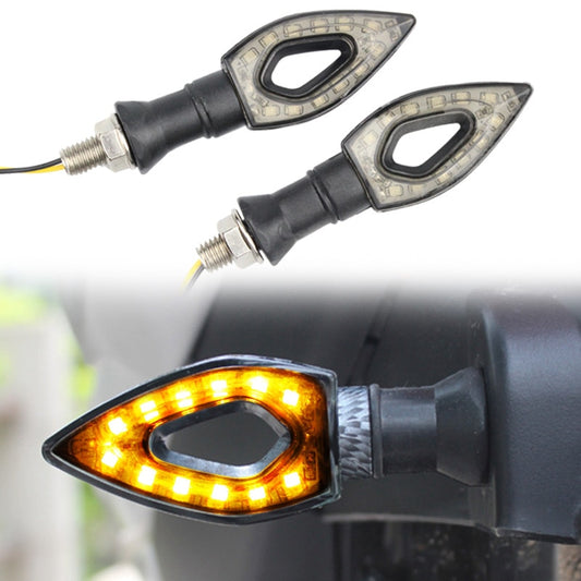 Set 2 lampi semnalizare Arrow Led pentru motocicleta, 12V, AVX-ZD59-0