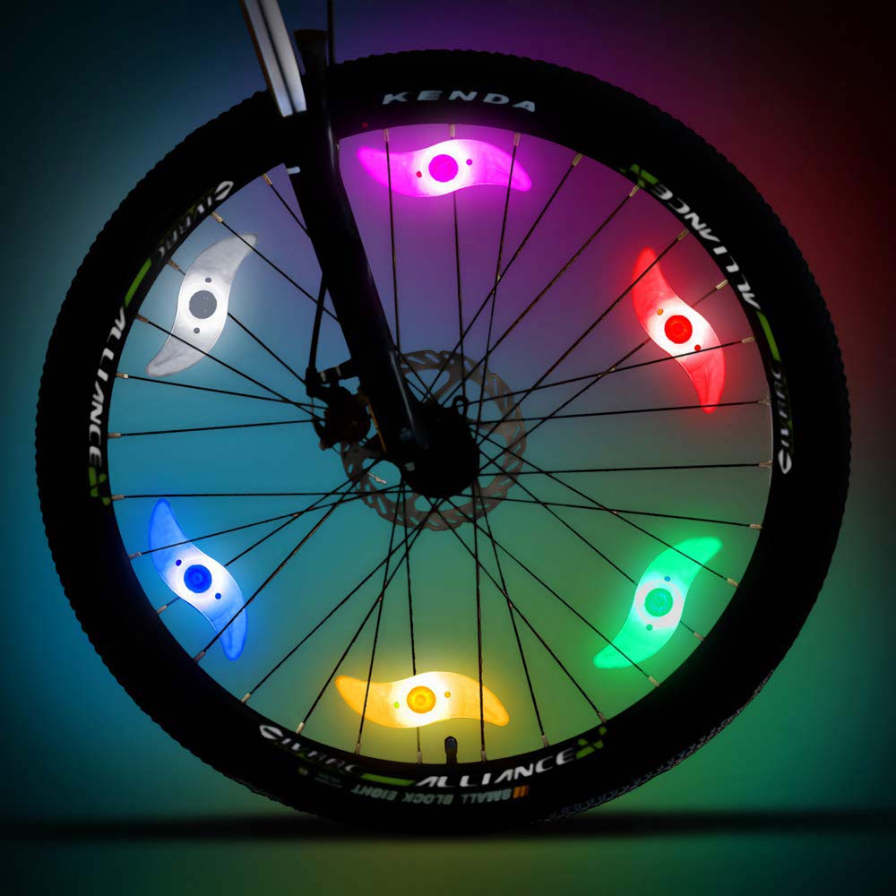 Lumina LED Ambientala pentru bicicleta - ROSU-4