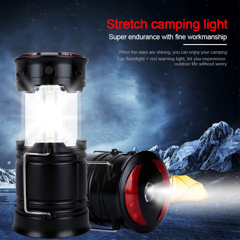 Lampa Turistica LED, 3in1, extensibila, 4 moduri de lucru (cort, tabara, camping, rulota, calatorii, expeditii)-2