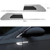 Set 2 stickere reflectorizante BUMERANG cu insertie Carbon 5D