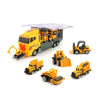 Set de Distracție cu Camion de Tractare și 6 Mașini