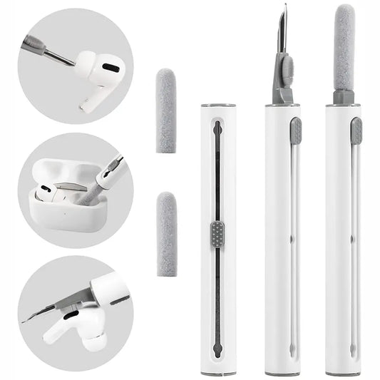 Kit de Curățare 3 în 1 pentru Casti, AirPods, Telefon și Tastatură