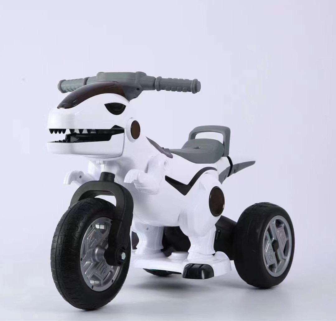 Motocicletă Dinozaur cu Acumulator 12V, 5A - Pentru Copii Aventuroși