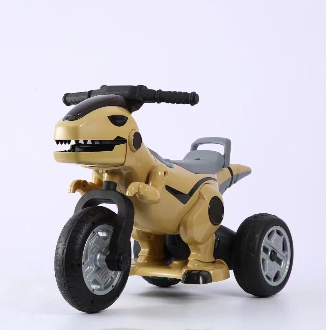 Motocicletă Dinozaur cu Acumulator 12V, 5A - Pentru Copii Aventuroși