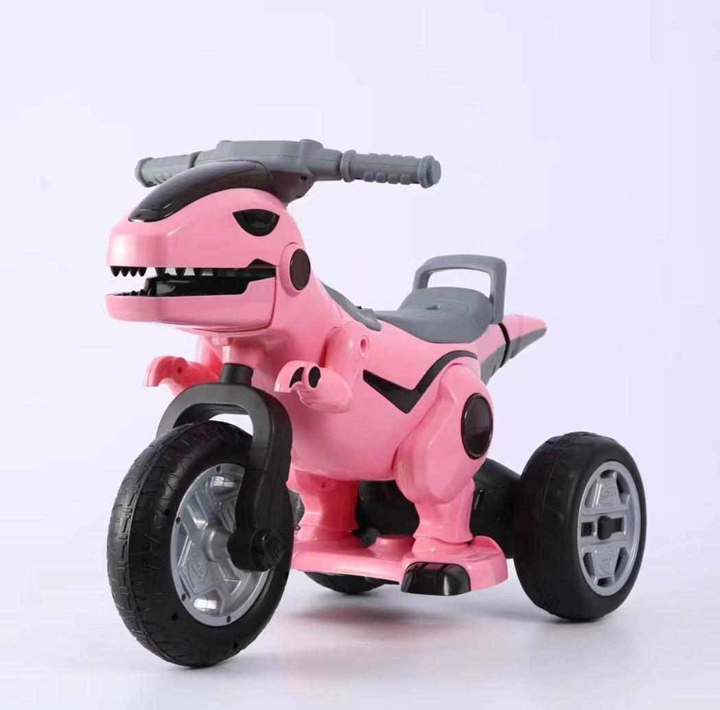Motocicletă Dinozaur cu Acumulator 12V, 5A - Pentru Copii Aventuroși