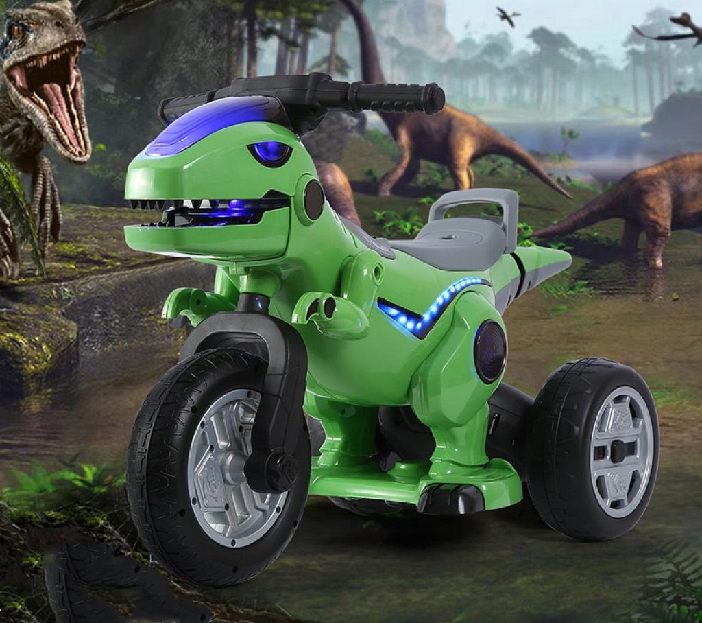 Motocicletă Dinozaur cu Acumulator 12V, 5A - Pentru Copii Aventuroși