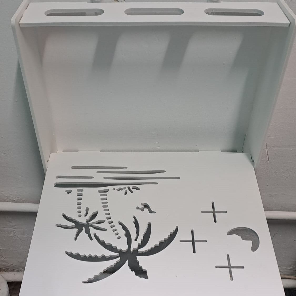 Raft de perete pentru router 35x25x9cm