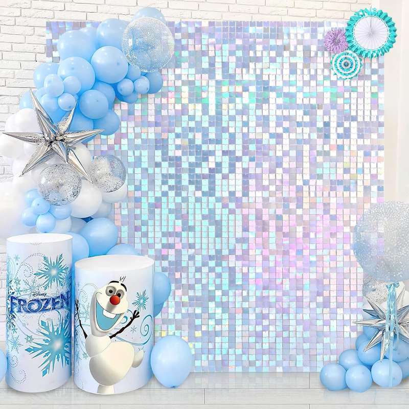 Panou decorativ cu paiete, 30cm x 30cm - Diverse culori