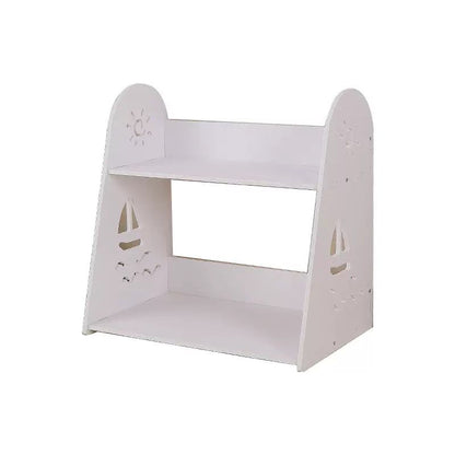 Suport de Birou Organizator pentru Machiaje, Parfumuri și Rechizite – 29x19x29 cm, cu 2 Polițe