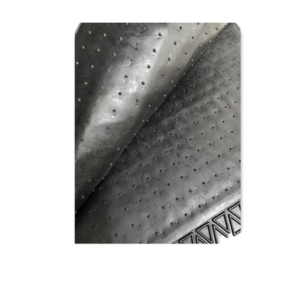 Covorase Auto Universale, din cauciuc sintetic moale, culoare Neagra cu dunga Rosie-2