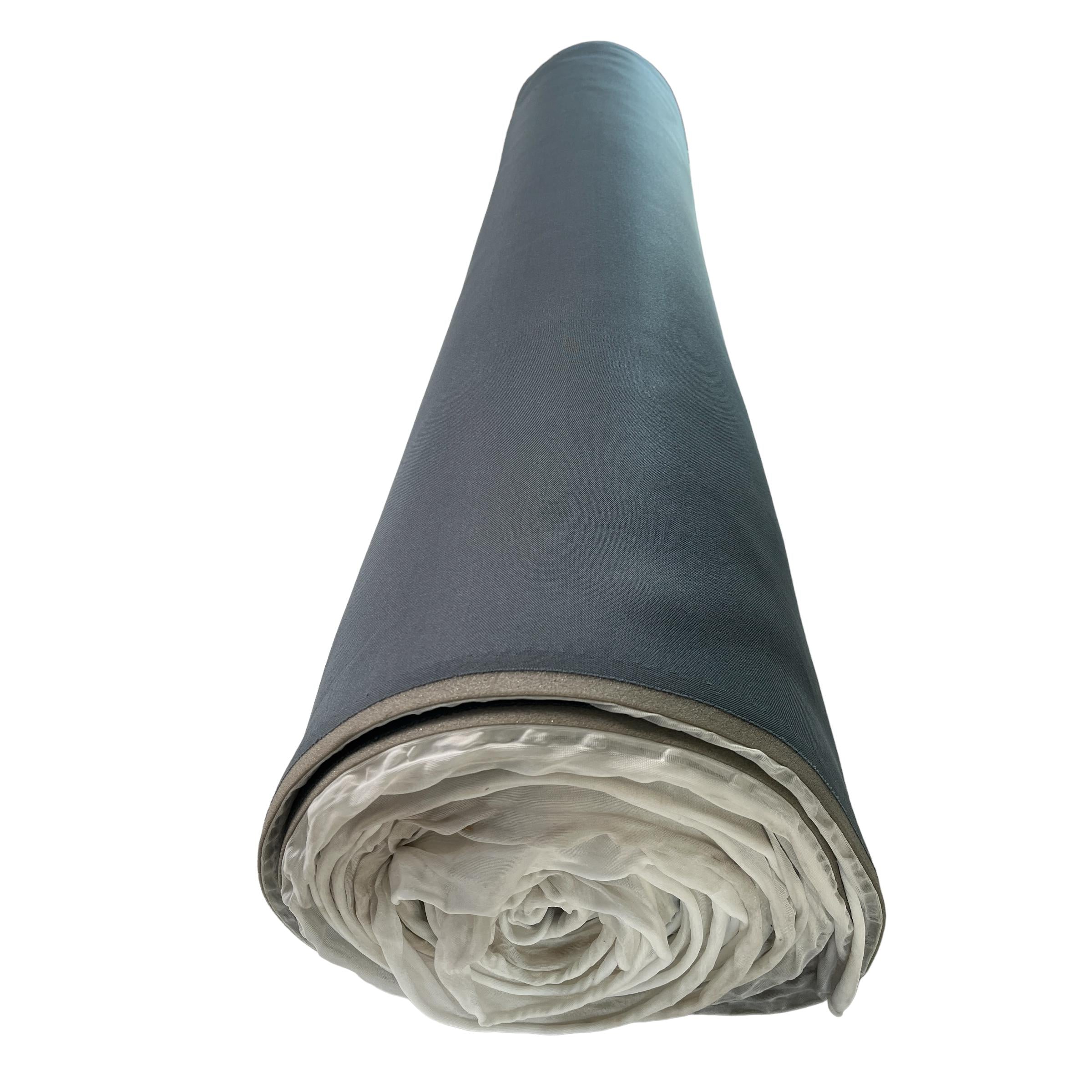 Material pentru reconditionare plafon auto, material textil cu spate buretat, culoare Gri Inchis, dimensiune 2m x 1,50m-2