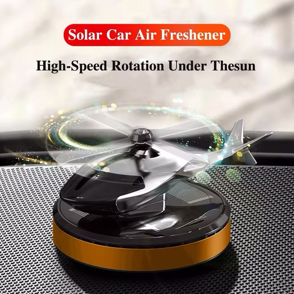 Odorizant Auto Elicopter - Cu Incarcare Solara, Baza Antiderapanta