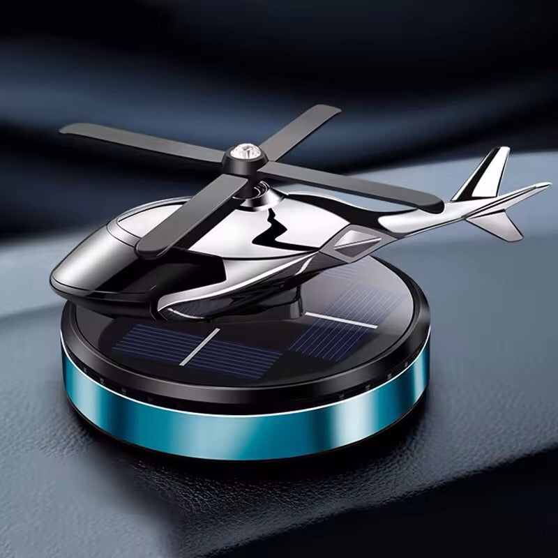 Odorizant Auto Elicopter - Cu Incarcare Solara, Baza Antiderapanta
