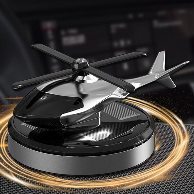 Odorizant Auto Elicopter - Cu Incarcare Solara, Baza Antiderapanta