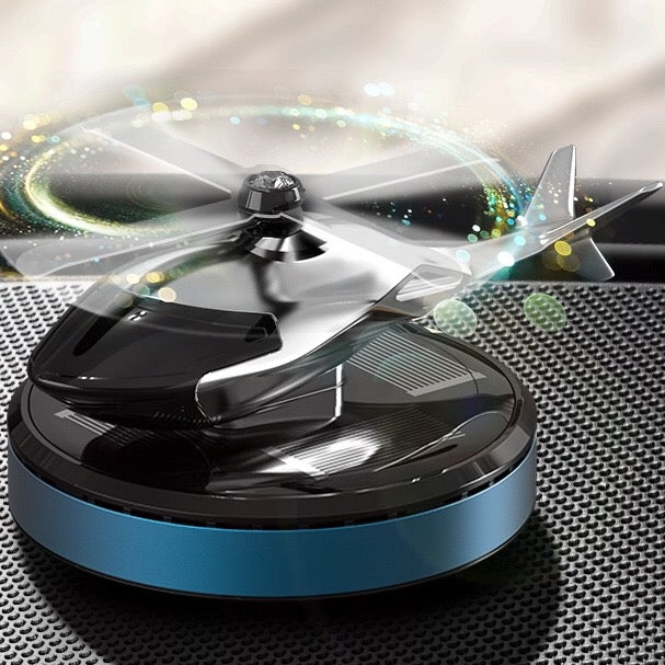 Odorizant Auto Elicopter - Cu Incarcare Solara, Baza Antiderapanta