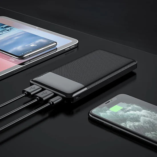 Baterie Externă Hoco J72 10000mAh cu Încărcare Rapidă