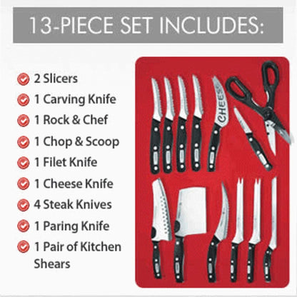 SET 13 Cutite - Miracle Blade World Class + Ascutitor manual de Cutite