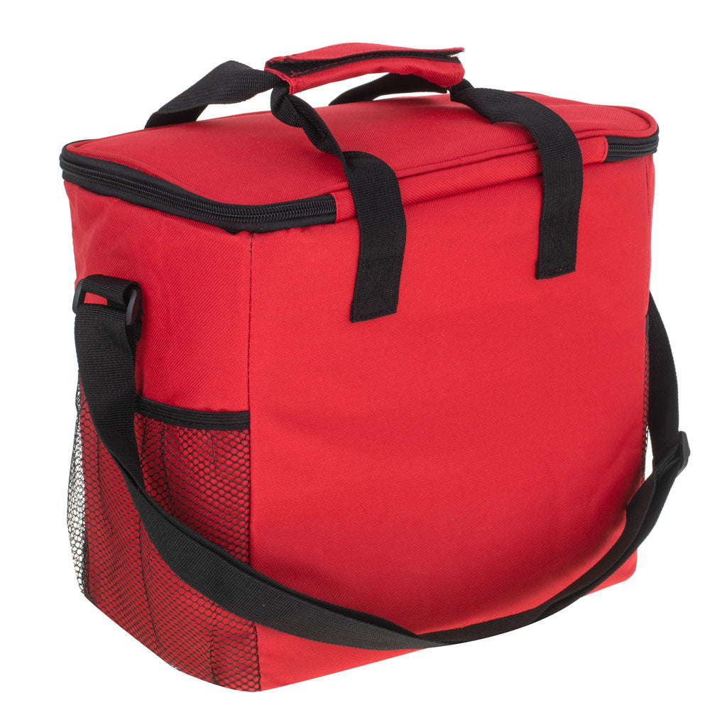 Geanta termoizolanta pentru picnic sau plaja, capacitate 16l, culoare Rosie-5