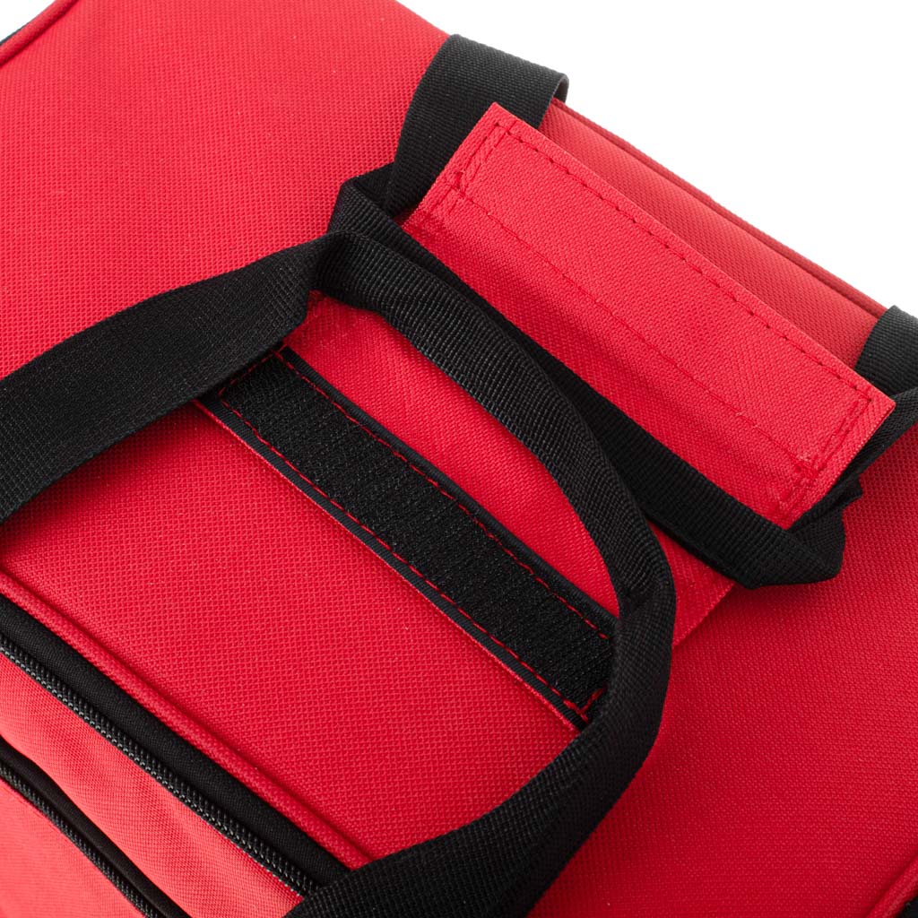 Geanta termoizolanta pentru picnic sau plaja, capacitate 16l, culoare Rosie-8