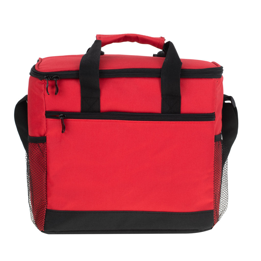 Geanta termoizolanta pentru picnic sau plaja, capacitate 16l, culoare Rosie-10
