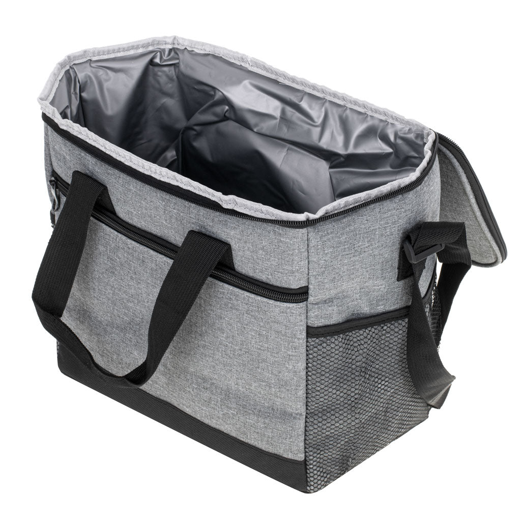 Geanta termoizolanta pentru picnic sau plaja, capacitate 16l, culoare Gri-10