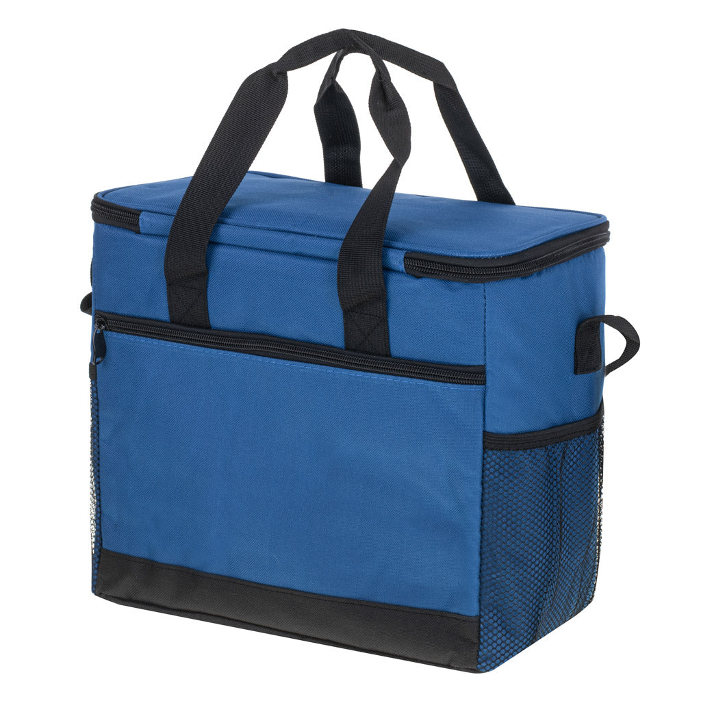 Geanta termoizolanta pentru picnic sau plaja, capacitate 16l, culoare Albastra-15