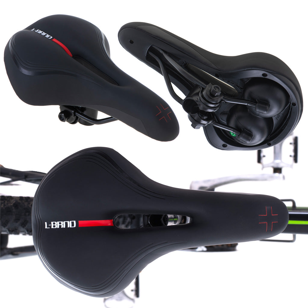 Scaun pentru bicicleta model SPORT, din spuma, culoare Neagra-0