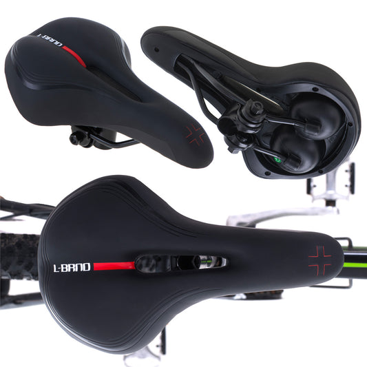 Scaun pentru bicicleta model SPORT, din spuma, culoare Neagra-0