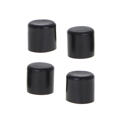 Set 4 buc. protectii anti-zgarieturi picioare scaun, diametru 19mm, culoare neagra-2
