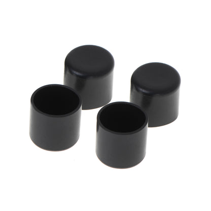 Set 4 buc. protectii anti-zgarieturi picioare scaun, diametru 22mm, culoare neagra-3