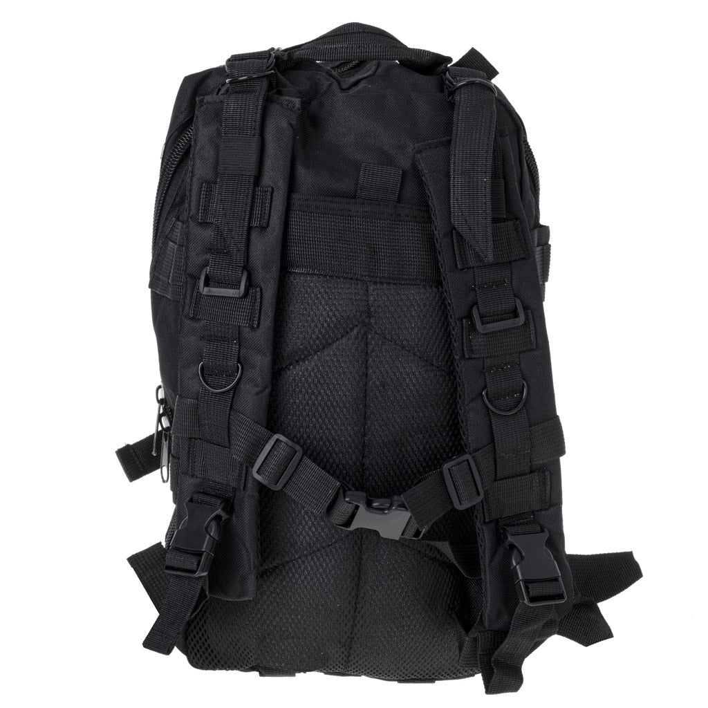 Rucsac Tactic Militar, culoare NEGRU, capacitate 25l-4