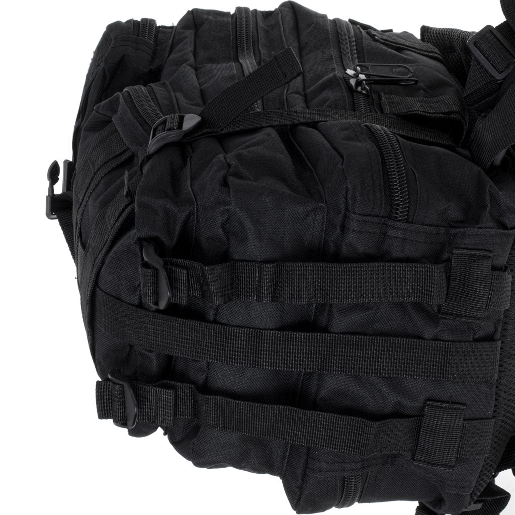Rucsac Tactic Militar, culoare NEGRU, capacitate 25l-6