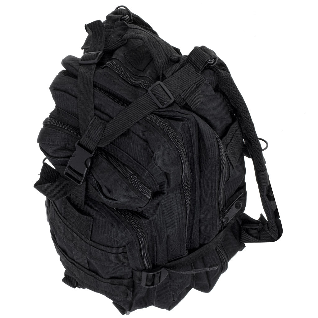 Rucsac Tactic Militar, culoare NEGRU, capacitate 25l-7