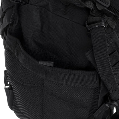 Rucsac Tactic Militar, culoare NEGRU, capacitate 25l-8