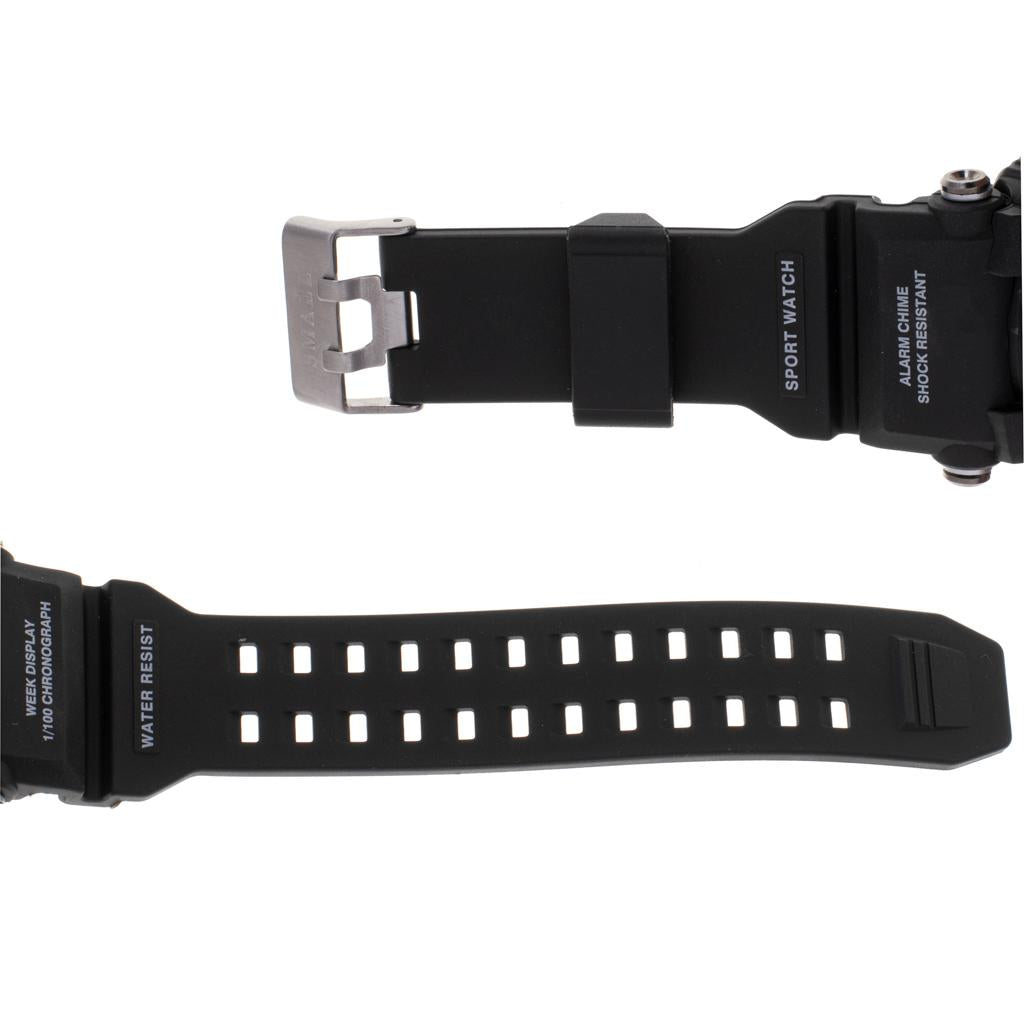 Ceas Militar pentru barbati, SMAEL, impermeabil, afisaj LED, culoare Negru-6
