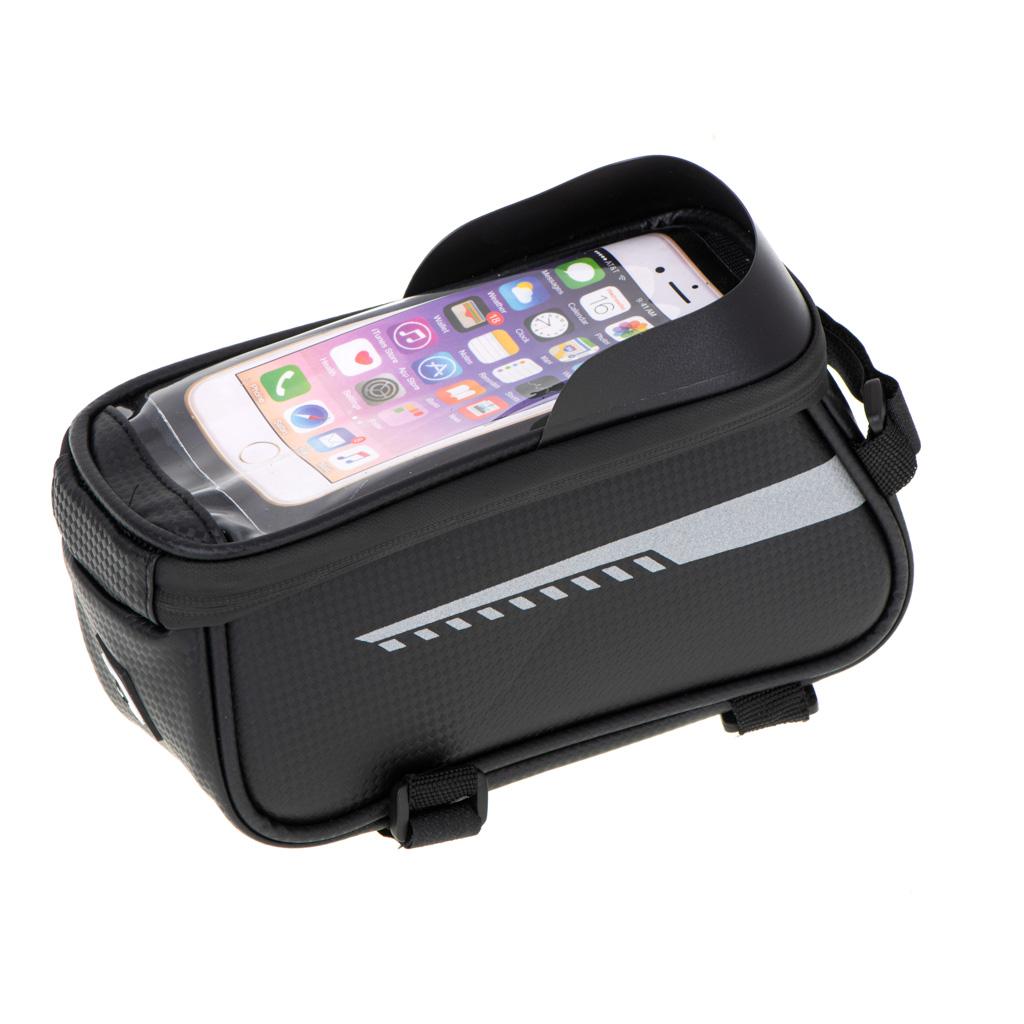 Suport Telefon IMPERMEABIL tip Geanta, montaj pe Motocicleta sau Bicicleta-2
