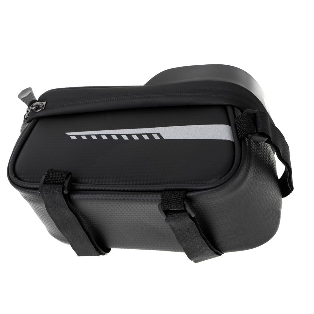 Suport Telefon IMPERMEABIL tip Geanta, montaj pe Motocicleta sau Bicicleta-9
