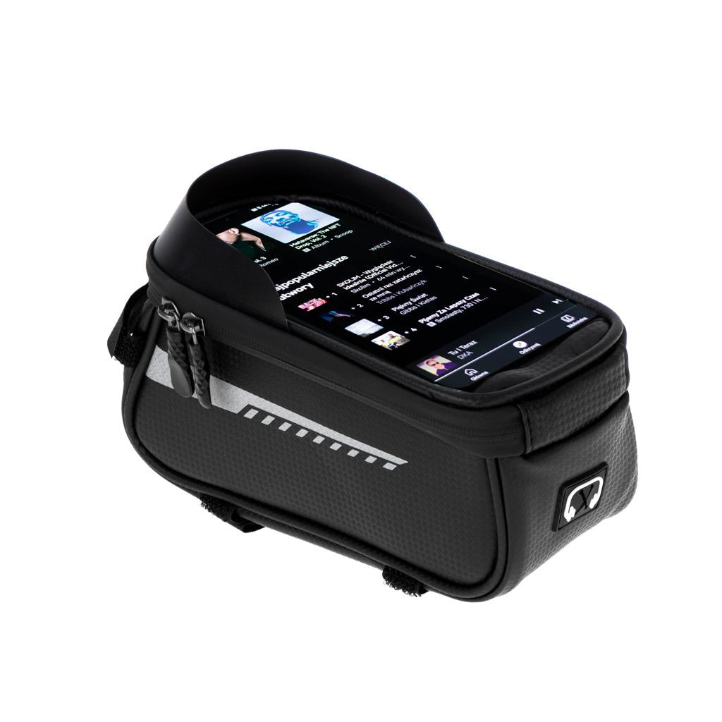 Suport Telefon IMPERMEABIL tip Geanta, montaj pe Motocicleta sau Bicicleta-1