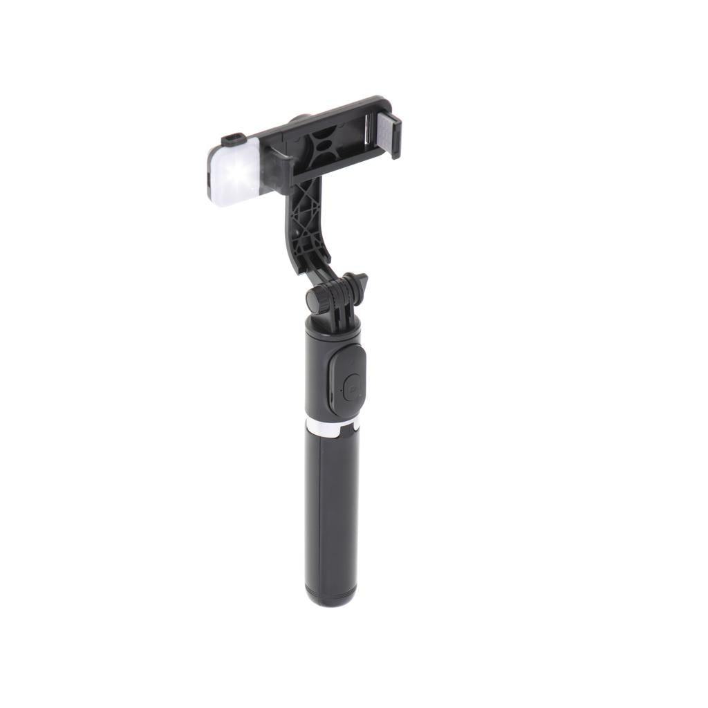 Set 3in1, Selfie Stick cu Lampa LED si Trepied, conectare Bluetooth, alimentare USB-11