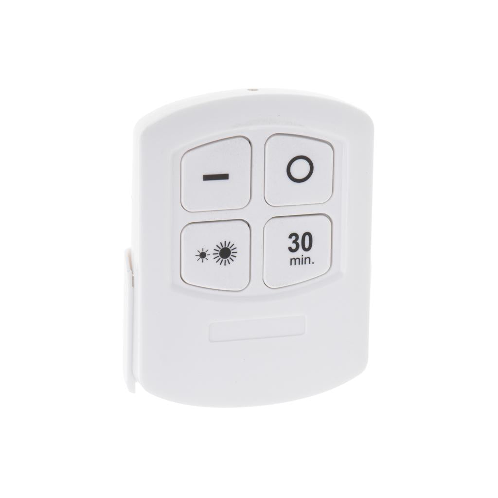 Set 6 Lampi LED Wireless, autoadezive, cu telecomanda, pentru iluminat scari sau mobilier-5