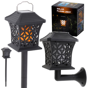 Lampa solara de exterior "COMBO" cu 12 LED-uri cu posibilitate de montaj la sol sau pe perete-0