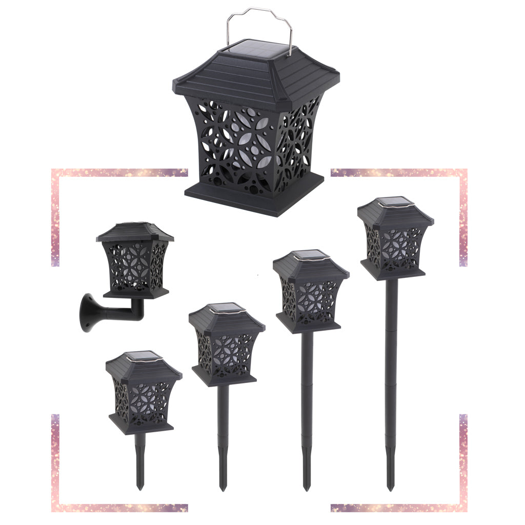 Lampa solara de exterior "COMBO" cu 12 LED-uri cu posibilitate de montaj la sol sau pe perete-10