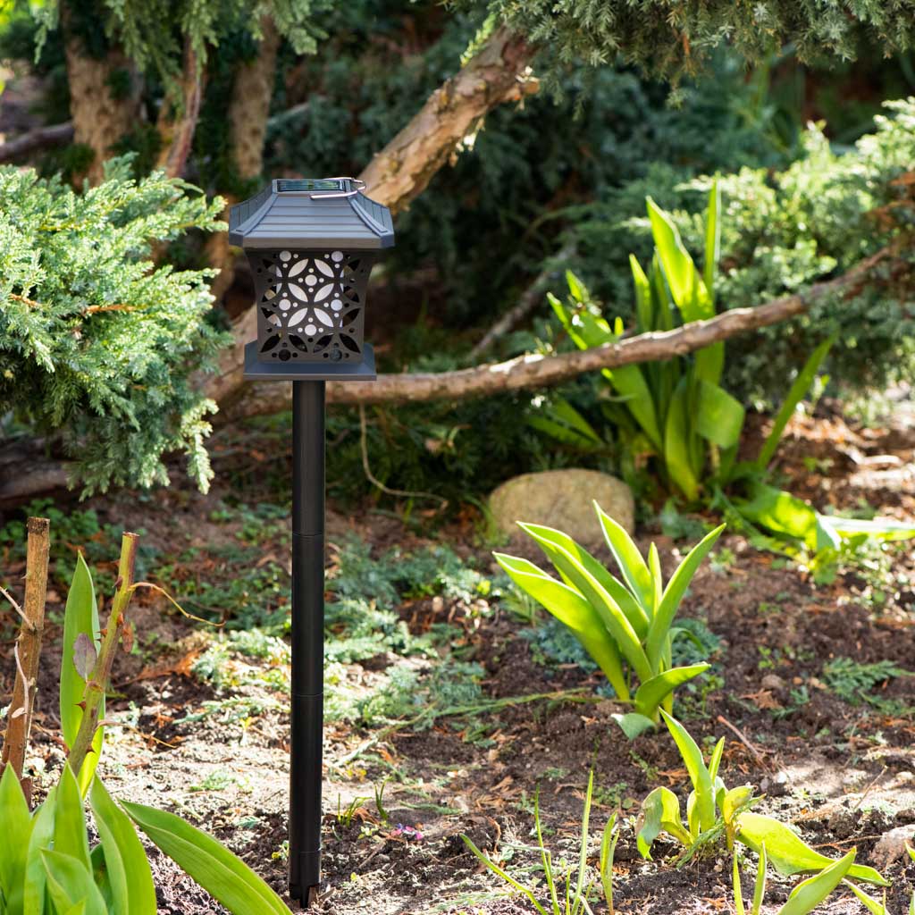 Lampa solara de exterior "COMBO" cu 12 LED-uri cu posibilitate de montaj la sol sau pe perete-1