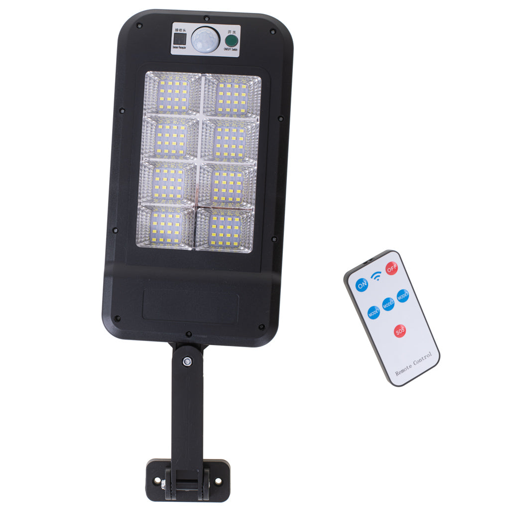 Lampa Stradala cu Panou Solar, Senzor de Miscare si Telecomanda, dimensiune 30 x 14 x 3 cm-4