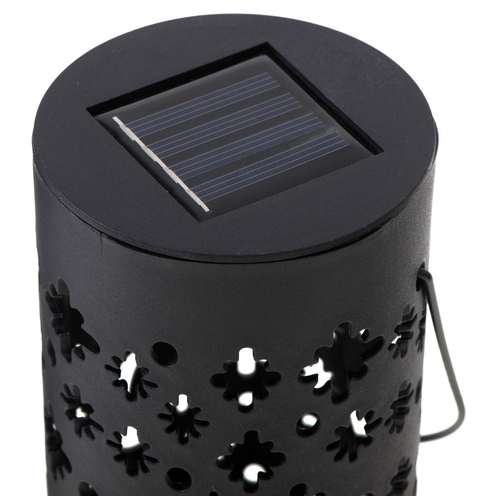 Set 4 lampi solare de gradina cu picior si agatatoare tip "Felinar" cu LED-6