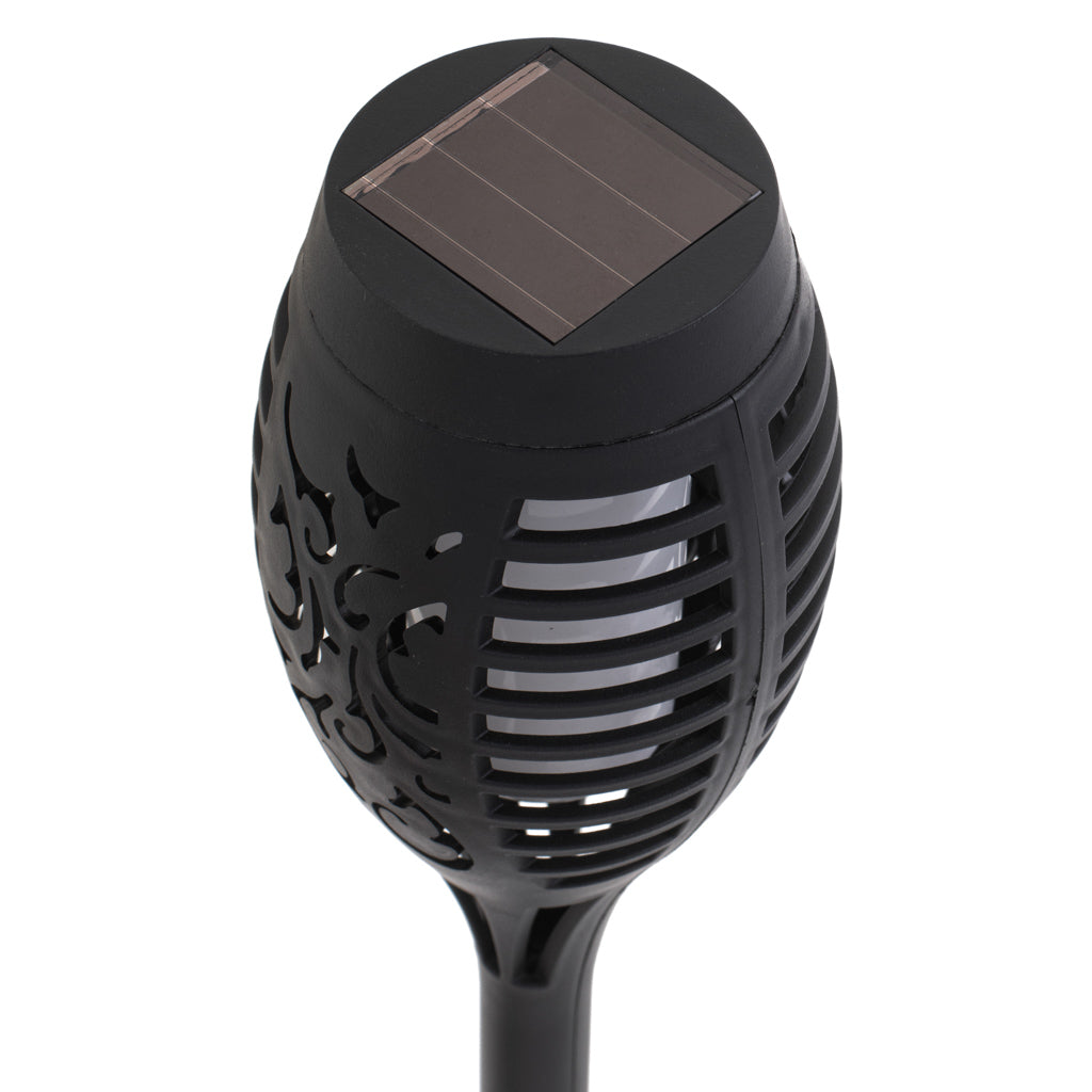 Set 4 lampi solare de gradina tip "Torta" cu 12 LED-uri-3