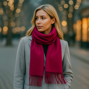 Esarfa din casmir, 190x65 cm