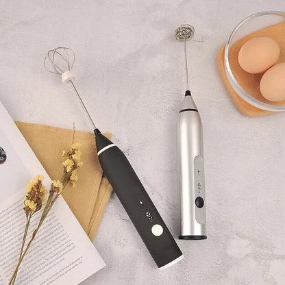 Oferta 4in1: Dispenser Folie Alimentară + Dozator Automat de Săpun + Set 6 Capace Etanșe Flexibile Reutilizabile + Aparat Spumare Lapte cu 2 Capete