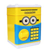 Pușculiță interactivă pentru copii cu functie ATM cod PIN si seif, Minion